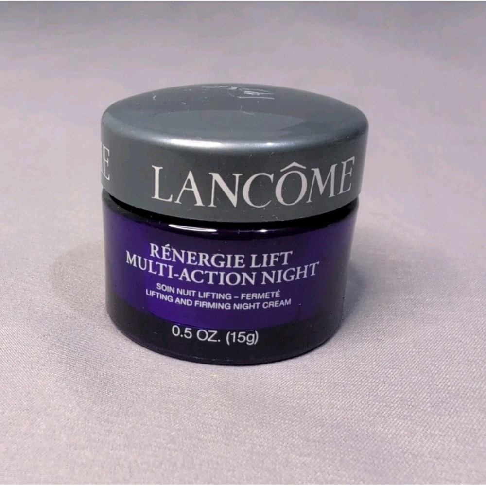 Lancome Renergie Lift Multi Action Night Cream travel size 0.5 /‎ .5oz 15g NEW